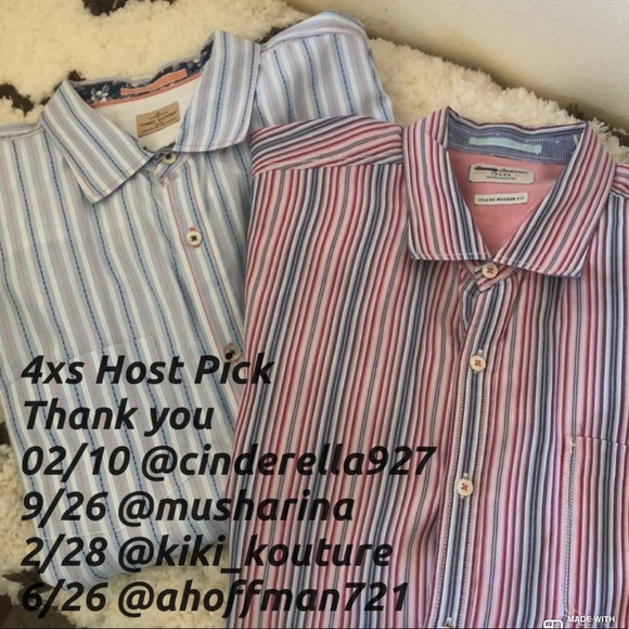 Tommy Bahama Other - 💙NWOT HP 2/28 &9/10 Tommy Bahama 2 shirts
